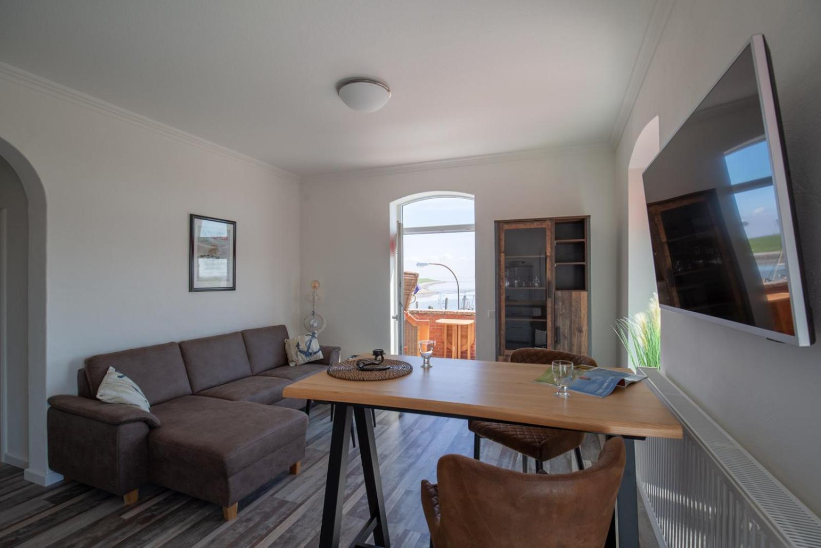 Ankerplatz Ueber Dem Hafen-Pub Appartement Pellworm Buitenkant foto